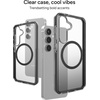 image:imageZAGG Santa Cruz Snap Samsung Galaxy S25 Case  Slim 13ft Drop Protection Fast Wireless Charging Compatible Graphene Strength 70 Recycled Material AntiScratch Secure Grip MidnightBlack