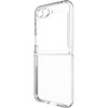 image:imageZAGG Bridgetown Samsung Galaxy Z Flip7 FE Flip6 Case  Slim Lightweight Folding Case Military Grade Durability Drop Resistant up to 10ft Graphene Reinforced Wireless Charging Compatible BlackClear