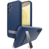 image:imageZAGG Everest Samsung Galaxy S24 Case with Kickstand  Triple Layer GrapheneInfused Drop Protection up to 20ft EcoFriendly Design Textured Grip Navy Blue