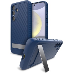 image:imageZAGG Everest Samsung Galaxy S24 Case  Extreme TripleLayer GrapheneEnhanced Protection 20ft Drop Resistant EcoFriendly NonSlip Grip BlackNavy Blue