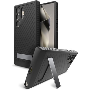 image:imageZAGG Everest Samsung Galaxy S24 Ultra Case with Kickstand  Triple Layer GrapheneInfused Drop Protection up to 20ft EcoFriendly Design Textured Grip Black