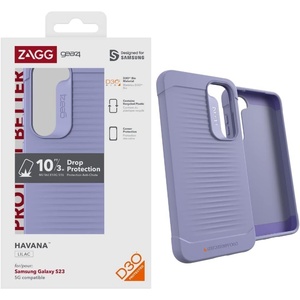 image:imageZAGG Gear4 Milan Samsung Galaxy S23 Series Phone Case Aurora D30 Drop Protection up to 13ft  4m Wrks with Wireless Charging Systems Lightweight and Transparent with EdgetoEdge ProtectionLilac