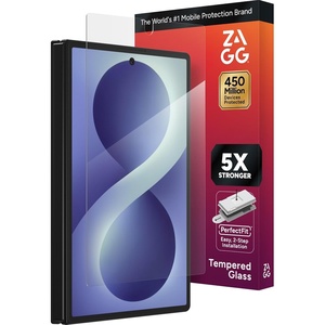 image:imageZAGG Glass Elite Samsung Galaxy S23 FE Screen Protector  5X Stronger with Reinforced Edges Scratch amp SmudgeResistant Surface InvisibleShield Easy to InstallSamsung Galaxy Z Fold8