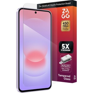 image:imageZAGG Glass Elite Samsung Galaxy S23 FE Screen Protector  5X Stronger with Reinforced Edges Scratch amp SmudgeResistant Surface InvisibleShield Easy to InstallSamsung Galaxy A37 5G