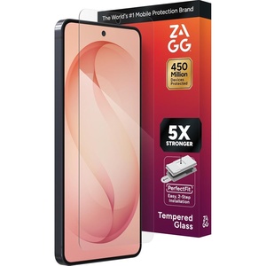 image:imageZAGG Glass Elite Samsung Galaxy S23 FE Screen Protector  5X Stronger with Reinforced Edges Scratch amp SmudgeResistant Surface InvisibleShield Easy to InstallSamsung Galaxy S26 Plus