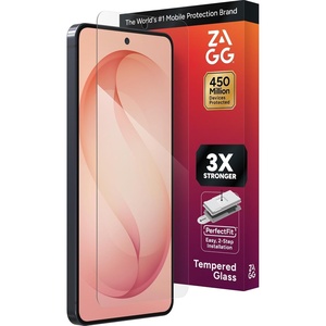 image:imageZAGG Glass Samsung Galaxy S25 S24 Screen Protector  Extreme Impact amp Shatter Protection ScratchResistant SmudgeResistant Fingerprint Scanner Compatible InvisibleShield Easy InstallationSamsung Galaxy S26 Plus