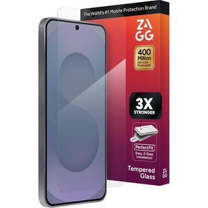 image:imageZAGG Glass Samsung Galaxy S25 S24 Screen Protector  Extreme Impact amp Shatter Protection ScratchResistant SmudgeResistant Fingerprint Scanner Compatible InvisibleShield Easy InstallationSamsung Galaxy S25 FE