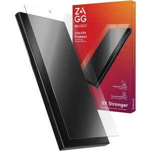 image:imageZAGG InvisibleShield Glass Elite Samsung Galaxy S24 Screen Protector  UltraStrong Aluminosilicate Enhanced Scratch Resistance Recycled Materials EZ Apply Fingerprint and Smudge ResistantSamsung Galaxy S24 Ultra