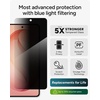 image:imageZAGG Glass Elite Privacy Samsung Galaxy S26 Ultra Screen Protector  Tempered Glass 5X Stronger Impact Protection 2Way Privacy Filter SmudgeFree ClearPrint Case Friendly Easy InstallSamsung Galaxy S26 Plus