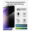 image:imageZAGG Glass Elite Privacy Samsung Galaxy S26 Ultra Screen Protector  Tempered Glass 5X Stronger Impact Protection 2Way Privacy Filter SmudgeFree ClearPrint Case Friendly Easy InstallSamsung Galaxy S26