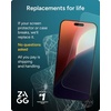 image:imageZAGG InvisibleShield Fusion Curve Motorola Razr 2023 Screen Protector Front Screen Only  D3O Hybrid Polymer AntiScratch HD Clear BiometricFriendly Easy Install