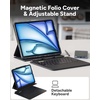 image:imageZAGG Pro Keys Detachable Case and Wireless Keyboard for Apple iPad Air 11 M3 Pro 11 Gen 1234 and iPad Air Gen 45amp M2 Bluetooth Pairing Apple Pencil Holder 66ft Drop ProtectioniPad Air 109 Gen 4  Gen 511 M3  M2