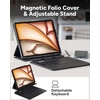 image:imageZAGG Pro Keys Detachable Case and Wireless Keyboard for Apple iPad Air 11 M3 Pro 11 Gen 1234 and iPad Air Gen 45amp M2 Bluetooth Pairing Apple Pencil Holder 66ft Drop ProtectioniPad Air 13 M3  M2