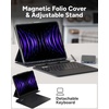 image:imageZAGG Pro Keys Detachable Case and Wireless Keyboard for Apple iPad Air 11 M3 Pro 11 Gen 1234 and iPad Air Gen 45amp M2 Bluetooth Pairing Apple Pencil Holder 66ft Drop ProtectioniPad Pro 11 M5  M4