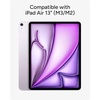 image:imageZAGG Pro Keys Detachable Case and Wireless Keyboard for Apple iPad Air 11 M3 Pro 11 Gen 1234 and iPad Air Gen 45amp M2 Bluetooth Pairing Apple Pencil Holder 66ft Drop ProtectioniPad Air 13 M3  M2
