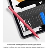image:imageZAGG Pro Stylus 2 with Active amp Capacitive Tips Palm Rejection Tilt Recognition Bluetooth Pairing Compatible wiPad Pro 11129 34 amp 5 GenAir 109iPad 10297Mini 5 iPad Air M2  GrayBlue