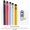 image:imageZAGG Pro Stylus 2 with Active amp Capacitive Tips Palm Rejection Tilt Recognition Bluetooth Pairing Compatible wiPad Pro 11129 34 amp 5 GenAir 109iPad 10297Mini 5 iPad Air M2  GrayPink