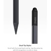 image:imageZAGG Pro Stylus 2 with Active amp Capacitive Tips Palm Rejection Tilt Recognition Bluetooth Pairing Compatible wiPad Pro 11129 34 amp 5 GenAir 109iPad 10297Mini 5 iPad Air M2  GrayGray