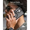 image:imageZAGG Rainier Snap Samsung Galaxy S26 Ultra Case with Kickstand  Latte 22ft Drop Protection Rugged DualLayer Magnetic Case Graphene Fortified Heavy Duty Shockproof Cover Military Grade DefenseSmoke Black