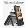 image:imageZAGG Rainier Snap Samsung Galaxy S26 Ultra Case with Kickstand  Latte 22ft Drop Protection Rugged DualLayer Magnetic Case Graphene Fortified Heavy Duty Shockproof Cover Military Grade DefenseSmoke Black