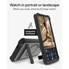 image:imageZAGG Rainier Snap Samsung Galaxy S26 Ultra Case with Kickstand  Latte 22ft Drop Protection Rugged DualLayer Magnetic Case Graphene Fortified Heavy Duty Shockproof Cover Military Grade DefenseSmoke Black