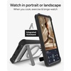 image:imageZAGG Rainier Snap Samsung Galaxy S26 Ultra Case with Kickstand  Smoke Black 22ft Drop Protection Rugged DualLayer Magnetic Case Graphene Fortified Heavy Duty Shockproof Military Grade DefenseBlack