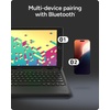 image:imageZAGG Rugged Book Detachable Case with MagneticHinged Backlit Keyboard for iPad AirAir 29797 Pro  MultiDevice Bluetooth Pairing  USBC to USBC Cable Included BlackiPad Pro 97 Gen 1 iPad 97 Gen 1 to 5 iPad Air 97 Gen 2  1