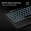 image:imageZAGG Rugged Book Detachable Case with MagneticHinged Backlit Keyboard for iPad AirAir 29797 Pro  MultiDevice Bluetooth Pairing  USBC to USBC Cable Included BlackiPad Pro 105 Gen 2 iPad Air 105 Gen 3 iPad 102 Gen 9  8  7
