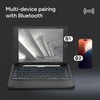 image:imageZAGG Rugged Book Detachable Case with MagneticHinged Backlit Keyboard for iPad AirAir 29797 Pro  MultiDevice Bluetooth Pairing  USBC to USBC Cable Included BlackiPad Pro 105 Gen 2 iPad Air 105 Gen 3 iPad 102 Gen 9  8  7