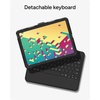 image:imageZAGG Rugged Book Detachable Case with MagneticHinged Backlit Keyboard for iPad AirAir 29797 Pro  MultiDevice Bluetooth Pairing  USBC to USBC Cable Included BlackiPad Pro 11 Gen 1 to 4 iPad Air 109 Gen 5  4 iPad Air 11 M4 M3 M2