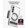 image:imageZAGG Santa Cruz Snap Samsung Galaxy S26 Ultra Case with Kickstand  ICY Blue Magnetic Crystal Clear Protective Phone Cover 13ft Drop Protection Graphene Reinforced Slim Case with StandBlack