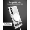 image:imageZAGG Santa Cruz Snap Samsung Galaxy S26 Ultra Case with Kickstand  ICY Blue Magnetic Crystal Clear Protective Phone Cover 13ft Drop Protection Graphene Reinforced Slim Case with StandBlack