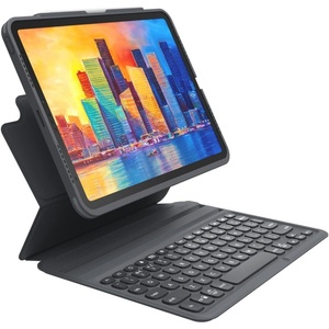 image:imageZAGG Pro Keys Detachable Case and Wireless Keyboard for Apple iPad Air 11 M3 Pro 11 Gen 1234 and iPad Air Gen 45amp M2 Bluetooth Pairing Apple Pencil Holder 66ft Drop ProtectioniPad 109 10th Gen11 A16