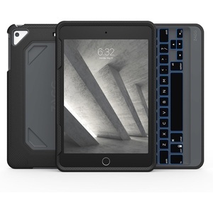 image:imageZAGG Rugged Book Detachable Case with MagneticHinged Backlit Keyboard for iPad AirAir 29797 Pro  MultiDevice Bluetooth Pairing  USBC to USBC Cable Included BlackiPad Mini 5th Generation