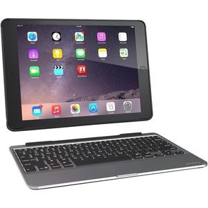 image:imageZAGG Slim Book Ultrathin Case Hinged with Detachable Bluetooth Keyboard for Apple iPad Pro 97  Black ID8ZF2BB0iPad Air 2