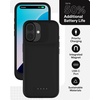 image:imageMophie Juice Pack Battery Case for iPhone 16  Slim Charging Case Magnetic Back for Wallets amp Mounts 50 Extra Battery Life Enhanced 6Foot Drop Protection Sustainable Material BlackiPhone 16