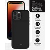image:imageMophie Juice Pack Battery Case for iPhone 16  Slim Charging Case Magnetic Back for Wallets amp Mounts 50 Extra Battery Life Enhanced 6Foot Drop Protection Sustainable Material BlackiPhone 16 Pro Max