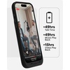 image:imageMophie Juice Pack Battery Case for iPhone 16  Slim Charging Case Magnetic Back for Wallets amp Mounts 50 Extra Battery Life Enhanced 6Foot Drop Protection Sustainable Material BlackiPhone 16 Pro Max
