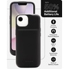 image:imageMophie Juice Pack Battery Case for iPhone 16  Slim Charging Case Magnetic Back for Wallets amp Mounts 50 Extra Battery Life Enhanced 6Foot Drop Protection Sustainable Material BlackiPhone 17e 16e