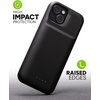 image:imageMophie Juice Pack iPhone 15 Battery Case  Legendary Power amp Protection  Up to 50 Extra Battery 6ft Drop Safety EcoFriendly Design BlackiPhone 15