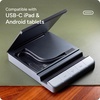 image:imageZAGG 9Port Hub  2 USBC 2 HDMI 4K 60Hz 1 USBA 10Gbps Ethernet Audio Jack SD amp MicroSD Card Readers  MultiDevice Connectivity for iPadOS ChromeOS Android Windows6Port Media Hub