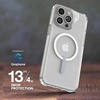 image:imageZAGG Crystal Palace Protective Case for Apple iPhone 15 PlusiPhone 14 Plus MagSafe13ft Drop Wireless Charging Graphene Enhanced Grip CleariPhone 15 Plus  iPhone 14 Plus