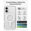image:imageZAGG Crystal Palace iPhone 15 Plus 14 Plus Phone Case  Drop Protection 13ft4m AntiYellowing amp ScratchResistant iPhone Case Wireless Charging Compatibility CleariPhone 17