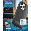image:imageZAGG Denali Snap Case with Kickstand for iPhone 17e 16e 1514 1316ft Drop Protection Magnetic GrapheneInfused Wireless Charging Compatible Rugged DualLayer Design BlackBlack