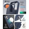 image:imageZAGG Denali Snap Case with Kickstand for iPhone 17e 16e 1514 1316ft Drop Protection Magnetic GrapheneInfused Wireless Charging Compatible Rugged DualLayer Design BlackNavy Blue