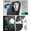 image:imageZAGG Denali Snap Case with Kickstand for iPhone 17e 16e 1514 1316ft Drop Protection Magnetic GrapheneInfused Wireless Charging Compatible Rugged DualLayer Design BlackBlack
