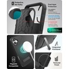 image:imageZAGG Denali Snap Case with Kickstand for iPhone 17e 16e 1514 1316ft Drop Protection Magnetic GrapheneInfused Wireless Charging Compatible Rugged DualLayer Design BlackBlack
