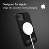 image:imageZAGG Denali Snap Case with Kickstand for iPhone 17e 16e 1514 1316ft Drop Protection Magnetic GrapheneInfused Wireless Charging Compatible Rugged DualLayer Design BlackBlack