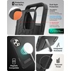 image:imageZAGG Denali Snap Case with Kickstand for iPhone 17e 16e 1514 1316ft Drop Protection Magnetic GrapheneInfused Wireless Charging Compatible Rugged DualLayer Design BlackBlack