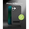 image:imageZAGG Denali Snap Case with Kickstand for iPhone 17e 16e 1514 1316ft Drop Protection Magnetic GrapheneInfused Wireless Charging Compatible Rugged DualLayer Design BlackBlack